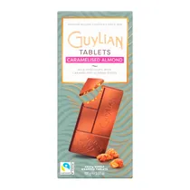 Barra de Chocolate Guylian AMêndoa e Caramelo 100G