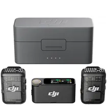 Microfone Digital Wireless Dji Mic 2 (2 TX+1RX+Chargin Case) (FCC) - Black