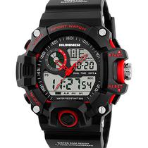 Hummer Reloj Goma Negro WH2-224012 Multifuncion