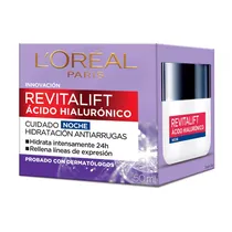 Crema Facial L'Oréal Revitalift Acido Hialuronico Noche 50ML