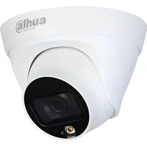 Câmera de Vigilância IP Dahua Dome DH-IPC-HDW1239T1-LED Full Color 2MP - Branco