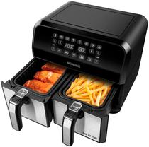 Fritadeira Eletrica Sem Oleo Mondial Dual Air Fryer AFD-01-Bi 2000W 120V/60HZ - Preto