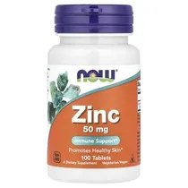 Now Zinc 50MG 100 Cápsulas