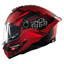 Capacete MT Helmets FF118SV Thunder 4 SV Luminence D5 - Fechado - Tamanho M - com Óculos Interno - Matt