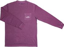 Outlet Camiseta Manga Longa Vineyard Vines 6V0019 Masculina - Roxo