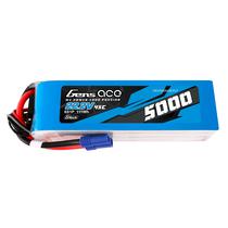 Gens Ace 22.2V 5000MAH 45C 6S Lipo G-Tech EC5 Plug