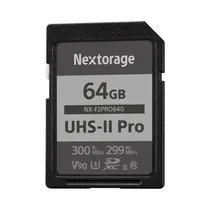 Memoria SD Nextorage 64GB 300-299MB/s