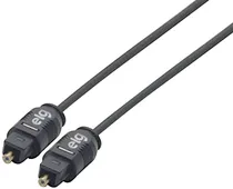 Cabo Óptico Elg T5018HD Toslink Banhado A Ouro 24K (3 Metros)