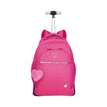 Mochila Con Ruedas Sestini Capricho Crush 075894-08 Rosa