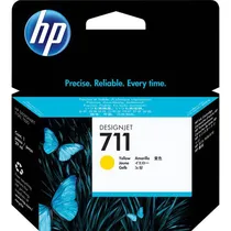 Tinta HP CZ132A 711 Yellow T120 / T520