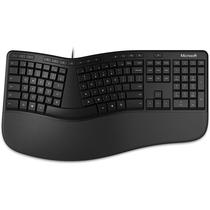 Teclado Microsoft Ergonomico USB Espanhol - Preto LXM-00003