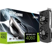 Placa de Vídeo Zotac Gaming RTX 4060 Twin Edge 8 GB GDDR6 (ZT-D40600E-10M)