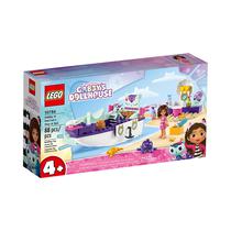 Juguete de Construccion Lego Dreamworks Gabby s Dollhouse Gabby & Mercat's Ship & Spa 10786 88 Piezas