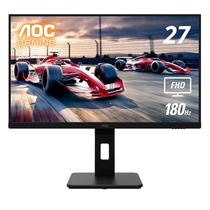 Monitor 27" AOC 27G15 Gaming Flat FHD 180HZ 1MS HDMI/DP