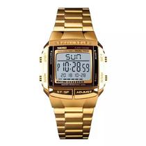 Relogio Masculino Skmei 1381 Gold