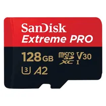 Memoria Micro SD 128GB Sandisk Extreme Pro SDSQXCY-128G-GN6MA