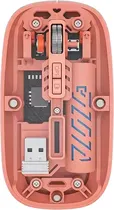 Mouse Satellite Wireless A-778G Silent Dual Mode - Laranja