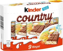 Kinder Chocolate Country - 9UN X 211.5GR -