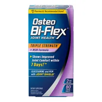 Osteo Bi-Flex Triple Strength + MSM Formula 80 Cápsulas
