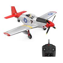 Goolrc Wltoys XK A280 Avion RC, Avion de Control Remoto Motor Brushles de 2.4 GHZ de 4 Canales Avion de Combate RC Con Giroscopio de 6 Ejes, Modo 3D/6G Y Reflector LED, Facil de Volar