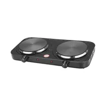 Cocina Eléctrica Smartfy FG04B 2 Hornallas 110V Negro