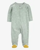 Carters Enterizo Verde Corazon 9M