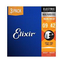 Cuerda Guitarra Elixir EX16540 Nanoweb de 3 Pack