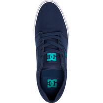 Tenis DC Masculino 303111 8.5 - Azul Escuro