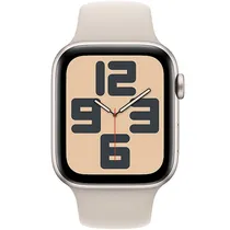 Apple Watch Se 2 44MM GPS MRE53LL/A Aluminum Starlight/Sport Band Starlight M/L
