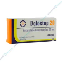 Lasca Dolostop 20 Ketorolaco Trometamina 20MG Plastico Blanco