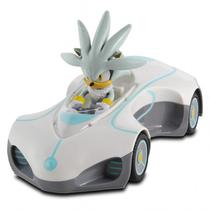 Car Jakks Sonic Pull Back Racer Silver 6487