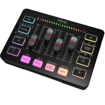 Console Mixer Fifine SC3 RGB Black