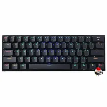 Teclado Gamer Mecanico Redragon K530RGB-Pro Draconic Pro Wireless / RGB / Red / Ingles - Preto
