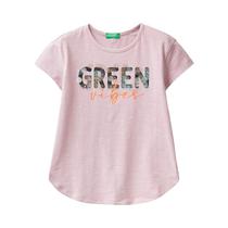 Camiseta Infantil Benetton 3SNZC102L 0K3