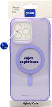 Case Joog para iPhone 15 Pro Max Magsafe Transparent Purple