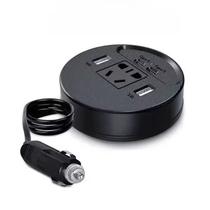 Inversor para Carro In-Car No.1667 / 150W / 2X USB-C / 2X USB-A / 220V ~ 50/ 60HZ - Preto