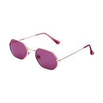 Oculos de Sol Feminino Daniel Klein DK4184-C3 - Dourado/Rosa