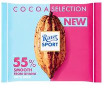 Chocolate Ritter Sport Cocou Selection 55% Smooth Ghana - 100G