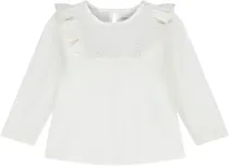 Camiseta Manga Longa para Bebê Orchestra HI01WR-Ecr - Feminina