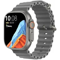 Smartwatch Blulory Ultra Mini 2025 com Bluetooth - Cinza
