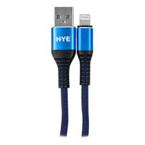 Cabo Hye HYE25BL USB-A para Lightning 1.2 Metros - Azul