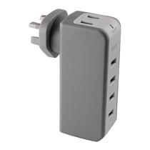 Carregador Budi 6 USB Ports 36W Gray