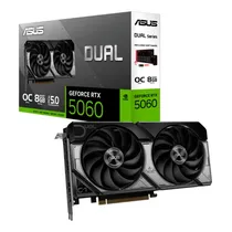 Placa de Vídeo RTX5060 8GB Asus Dual Oc Edi GDDR7 2FAN 90YV0N12-M0NA00 DUAL-RTX5060-08