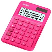 Calculadora Casio MS-20UC-RD 12 Digitos Solar/Bateria - Vermelho