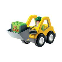 Juguete Playmobil 1.2.3 Excavadora 6775 3 Piezas