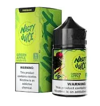 Liq Nasty Green Apple 0MG 60ML