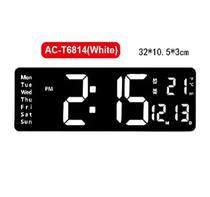 Reloj Digital AC-T6814 White 32X10.5X3 CM