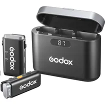 Sistema de Microfone Godox Wec 2TX+1RX Sem Fio