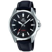 Relogio Masculino Casio EFV-100L-1AV Edifice - Couro Preto