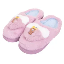 Pantufa Felpudo com Laço - Tamanhos 34 A 38 - Rose